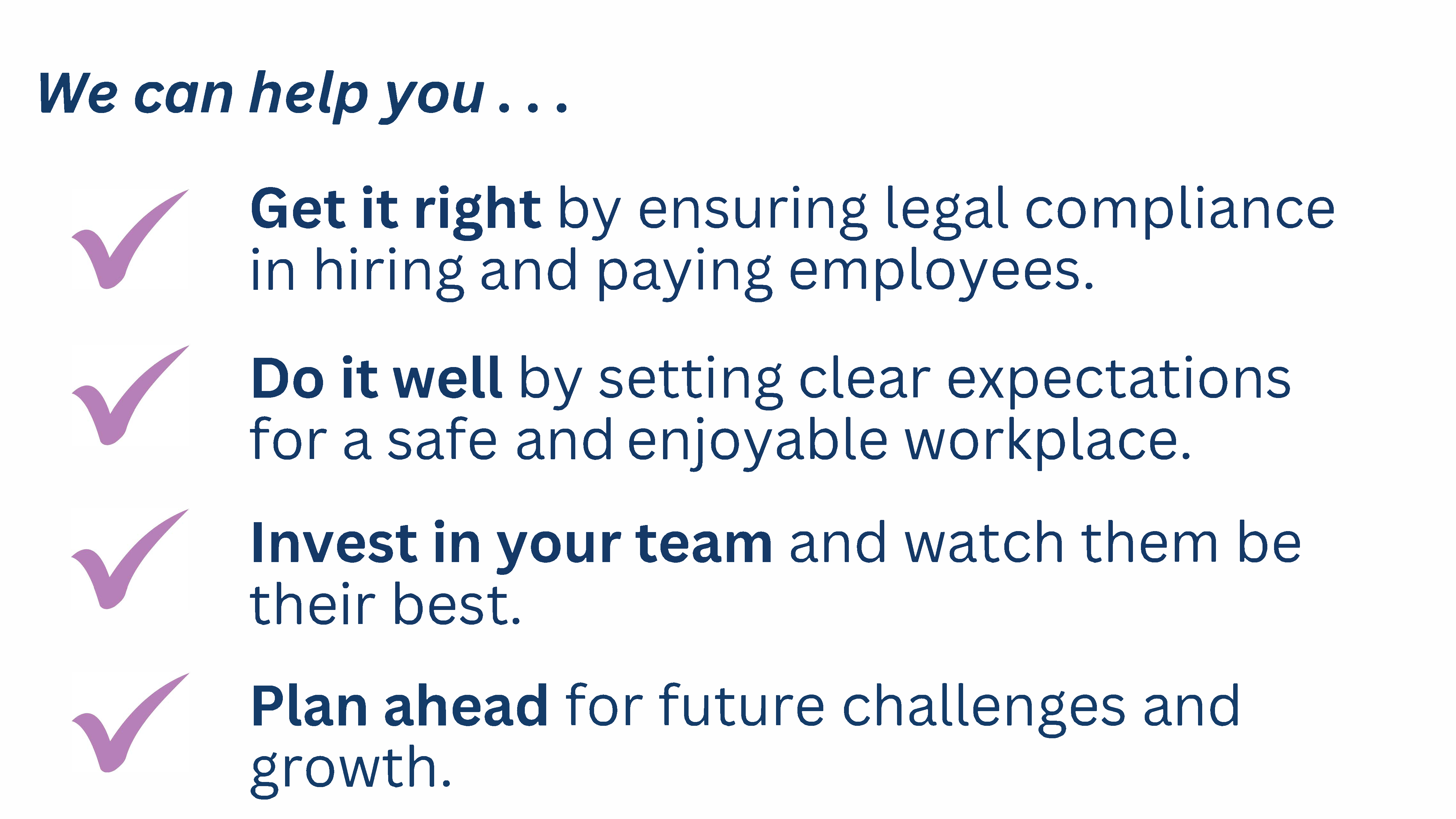 HRREADY Checklist HRREADY Checklist